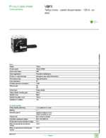Datasheet for Schneider Electric VBF5, EAN: 3389110804676