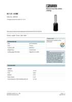 Datasheet for Phoenix Contact 3200755, EAN: 4017918094348