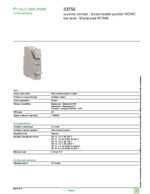 Datasheet for Schneider Electric 33756, EAN: 3303430337560