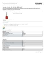 Datasheet for Phoenix Contact 3201958, EAN: 4017918117405
