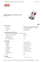 Datenblatt zu APC PS9-DTE, EAN: 0731304000518