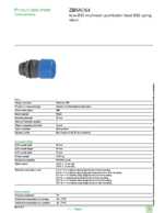 Datasheet for Schneider Electric ZB5AC64, EAN: 3389110904956