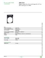 Datasheet for Schneider Electric ZBY2364, EAN: 3389110094541