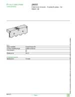 Datasheet for Schneider Electric 28955, EAN: 3303430289555