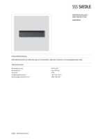 Datenblatt zu Siedle 200038556-00, EAN: 4015739385560