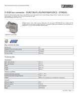 Datenblatt zu Phoenix Contact 2708245, EAN: 4017918960490