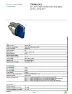 Datenblatt zu Schneider Electric ZB4BK1563, EAN: 3389110891010