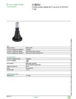 Datasheet for Schneider Electric XVBZ02, EAN: 3389110673579