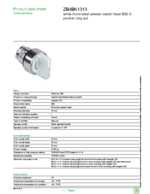 Datenblatt zu Schneider Electric ZB4BK1313, EAN: 3389110890709