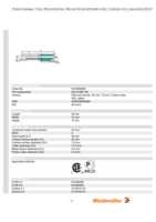 Datasheet for Weidmüller 9019300000, EAN: 4008190054984
