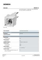Datasheet for Siemens 3SB24551B, EAN: 4011209028456