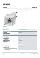 Datasheet for Siemens 3SB24552A, EAN: 4011209028500