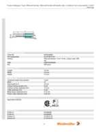 Datenblatt zu Weidmüller 9019420000, EAN: 4008190189099