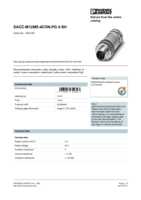 Datasheet for Phoenix Contact 1501540, EAN: 4017918614393