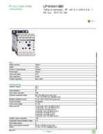 Datasheet for Schneider Electric LP1K06013BD, EAN: 3389110242249