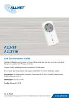 Datasheet for Allnet ITLR-3500, EAN: 4038816000996