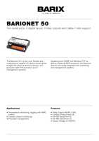 Datasheet for Barix 2008.9091