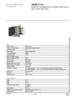 Datasheet for Schneider Electric XB4BW3165, EAN: 3389110887303