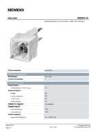 Datasheet for Siemens 3SB23042A, EAN: 4011209028326