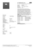 Datasheet for RZB 211355.002.3.19, EAN: 4010319928366