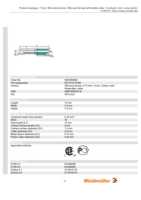 Datasheet for Weidmüller 9004290000, EAN: 4008190006778