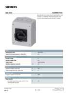 Datasheet for Siemens 3LD25651TC51, EAN: 4011209608450