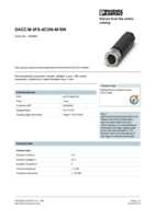 Datasheet for Phoenix Contact 1506891, EAN: 4017918881207