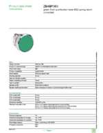 Datenblatt zu Schneider Electric ZB4BP383, EAN: 3389110109863