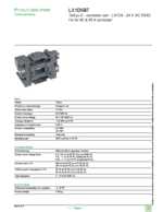 Datasheet for Schneider Electric LX1D6B7, EAN: 3389110233353