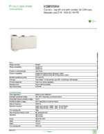 Datasheet for Schneider Electric KSB50SN4, EAN: 3606480006074