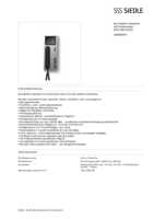 Datasheet for Siedle 200040914-00, EAN: 4015739409143