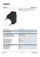 Datasheet for Siemens 3SB22260LH01, EAN: 4011209243569