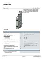 Datasheet for Siemens 3RH19211EA20, EAN: 4011209293618