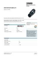 Datasheet for Phoenix Contact 1641756, EAN: 4017918921873