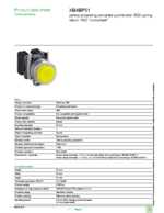 Datenblatt zu Schneider Electric XB4BP51, EAN: 3389110118889