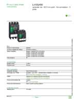 Datasheet for Schneider Electric LV432490, EAN: 3606480019654