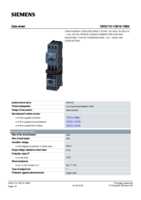 Datasheet for Siemens 3RA21101GE151BB4, EAN: 4011209795129