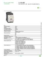 Datasheet for Schneider Electric LC1D12B7, EAN: 3389110349160