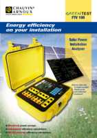 Datasheet for Chauvin Arnoux P01160720