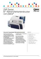 Datasheet for ZEBRA 105999-801