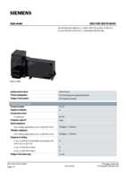 Datasheet for Siemens 3SU14002EA106AA0, EAN: 4011209946569
