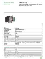 Datasheet for Schneider Electric XB4BW33M5, EAN: 3389110892130
