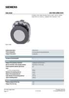 Datenblatt zu Siemens 3SU10600JB600AA0, EAN: 4011209965676