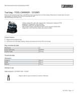 Datasheet for Phoenix Contact 1212503, EAN: 4046356528399
