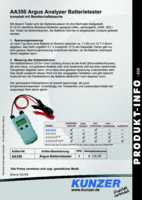 Datenblatt zu Kunzer AA350, EAN: O851021001169