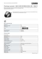 Datasheet for Phoenix Contact 1694211, EAN: 4017918177492