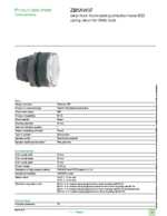 Datasheet for Schneider Electric ZB5AW37, EAN: 3389110137071
