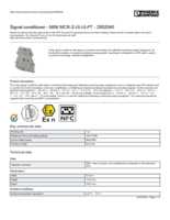 Datenblatt zu Phoenix Contact 2902040, EAN: 4046356652063