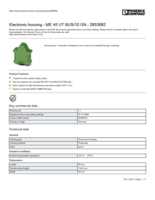 Datenblatt zu Phoenix Contact 2853682, EAN: 4017918174408