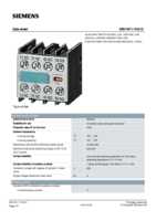 Datasheet for Siemens 3RH19111HA12, EAN: 4011209267367